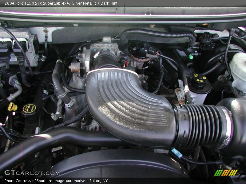 Silver Metallic / Dark Flint 2004 Ford F150 STX SuperCab 4x4