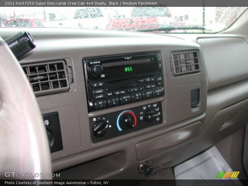 Black / Medium Parchment 2001 Ford F350 Super Duty Lariat Crew Cab 4x4 Dually