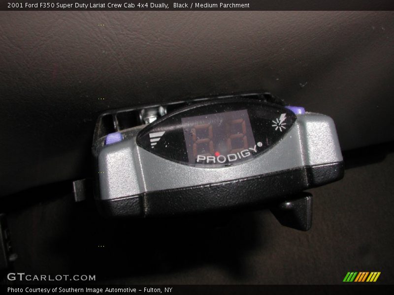 Black / Medium Parchment 2001 Ford F350 Super Duty Lariat Crew Cab 4x4 Dually