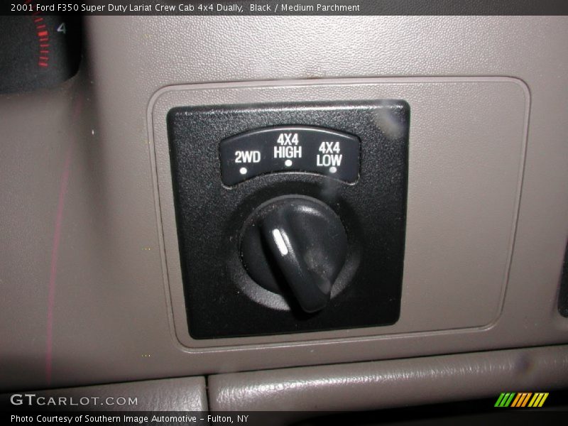 Black / Medium Parchment 2001 Ford F350 Super Duty Lariat Crew Cab 4x4 Dually