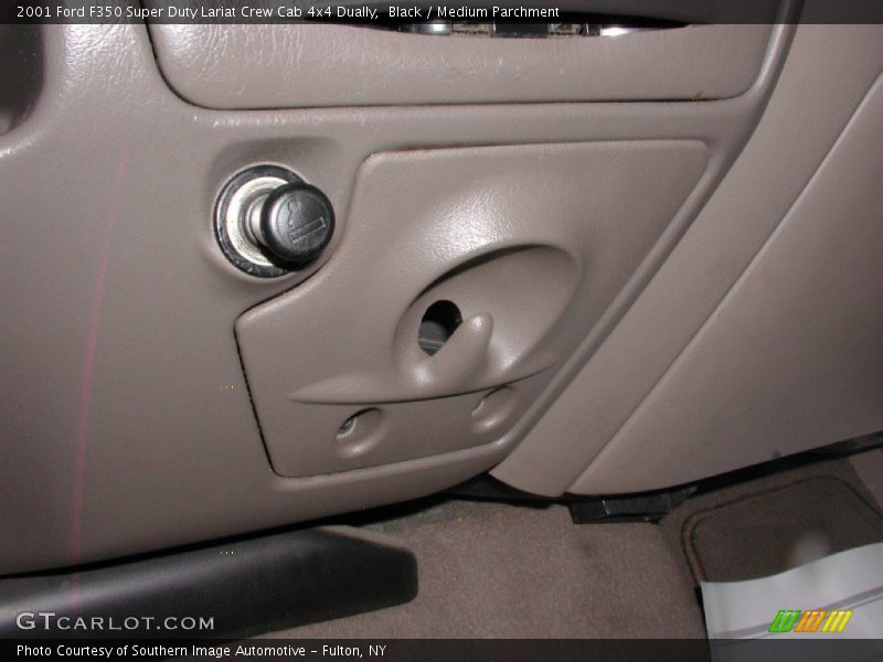 Black / Medium Parchment 2001 Ford F350 Super Duty Lariat Crew Cab 4x4 Dually