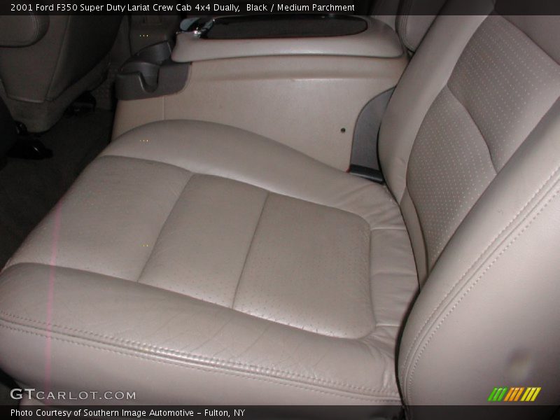 Black / Medium Parchment 2001 Ford F350 Super Duty Lariat Crew Cab 4x4 Dually