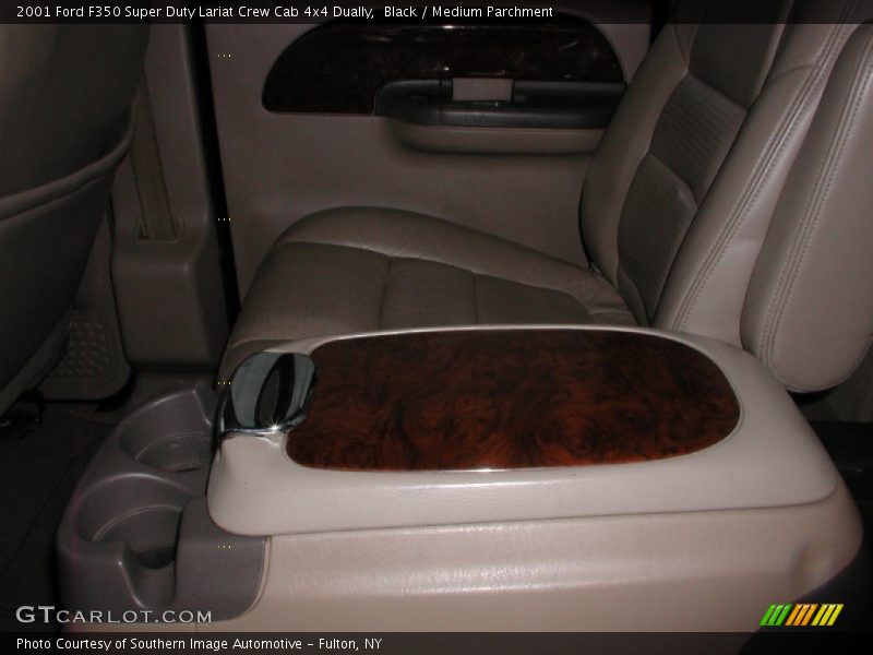 Black / Medium Parchment 2001 Ford F350 Super Duty Lariat Crew Cab 4x4 Dually