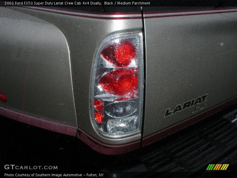 Black / Medium Parchment 2001 Ford F350 Super Duty Lariat Crew Cab 4x4 Dually