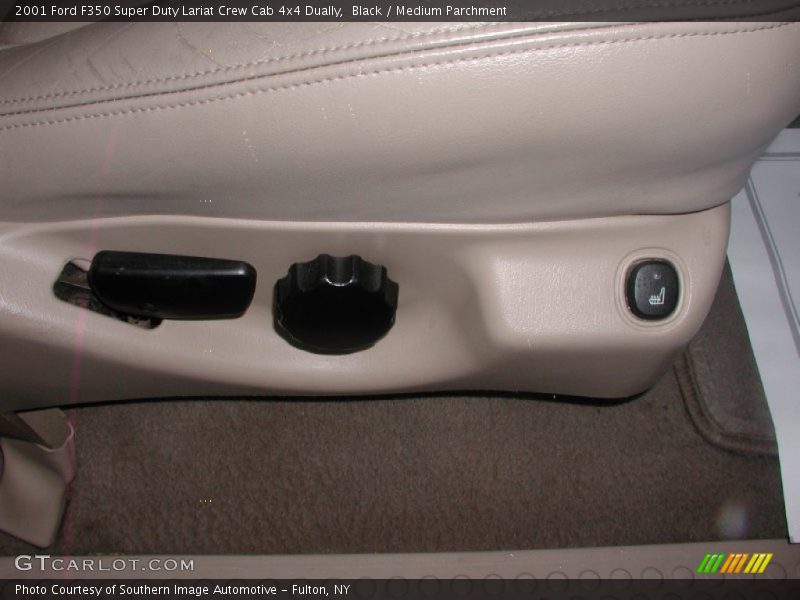 Black / Medium Parchment 2001 Ford F350 Super Duty Lariat Crew Cab 4x4 Dually