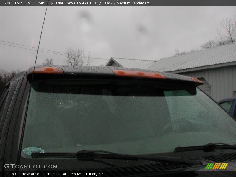 Black / Medium Parchment 2001 Ford F350 Super Duty Lariat Crew Cab 4x4 Dually