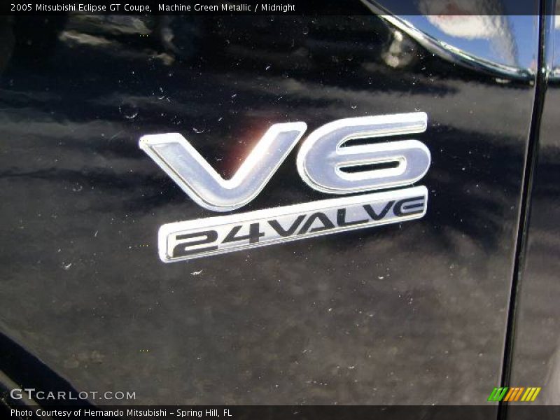Machine Green Metallic / Midnight 2005 Mitsubishi Eclipse GT Coupe