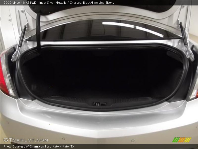 Ingot Silver Metallic / Charcoal Black/Fine Line Ebony 2010 Lincoln MKS FWD