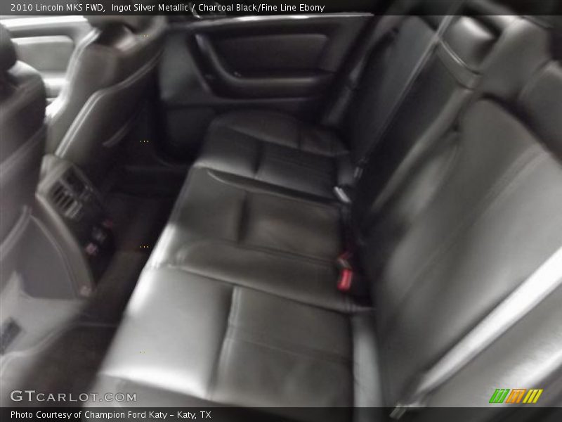 Ingot Silver Metallic / Charcoal Black/Fine Line Ebony 2010 Lincoln MKS FWD