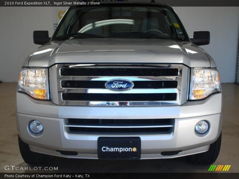 Ingot Silver Metallic / Stone 2010 Ford Expedition XLT