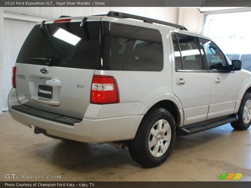 Ingot Silver Metallic / Stone 2010 Ford Expedition XLT