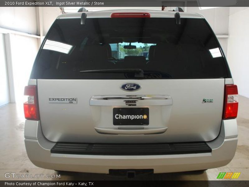 Ingot Silver Metallic / Stone 2010 Ford Expedition XLT