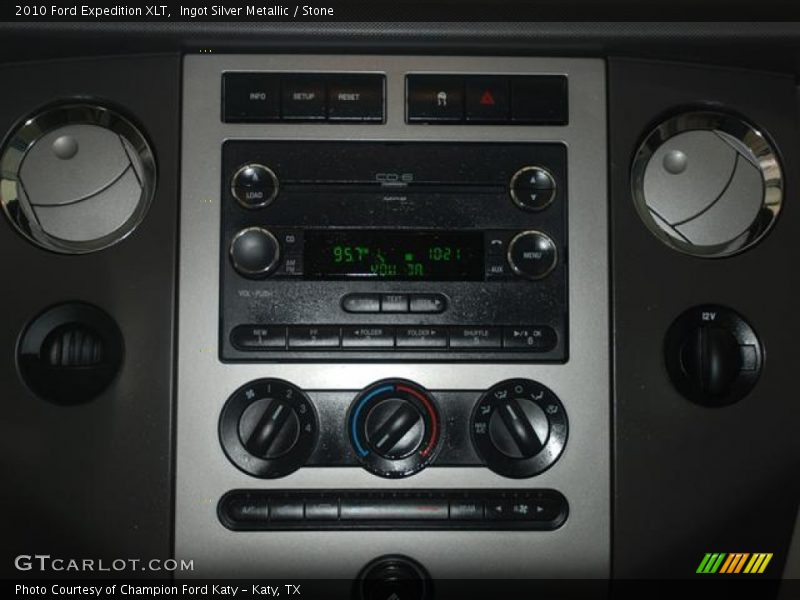Ingot Silver Metallic / Stone 2010 Ford Expedition XLT