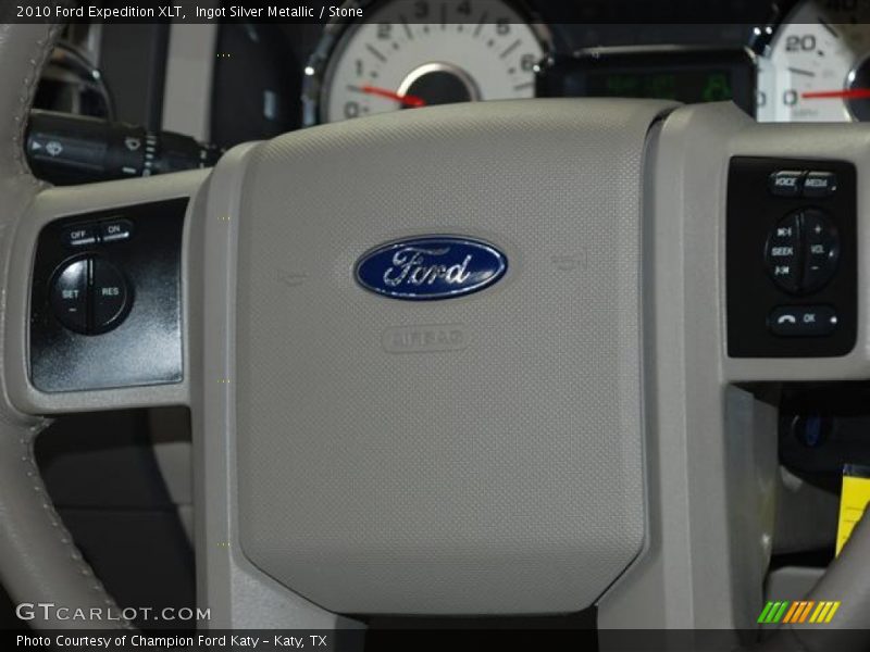 Ingot Silver Metallic / Stone 2010 Ford Expedition XLT