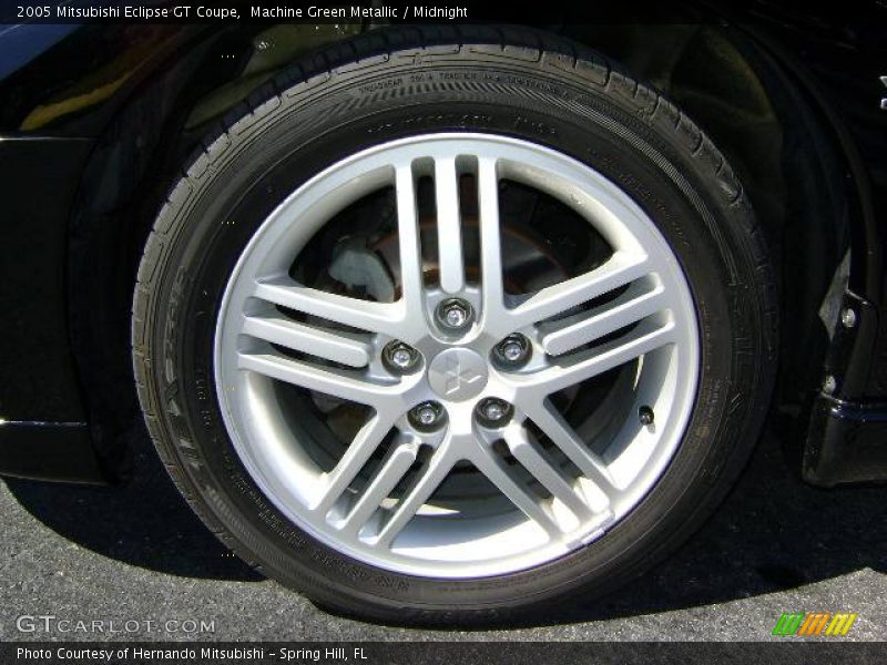 Machine Green Metallic / Midnight 2005 Mitsubishi Eclipse GT Coupe