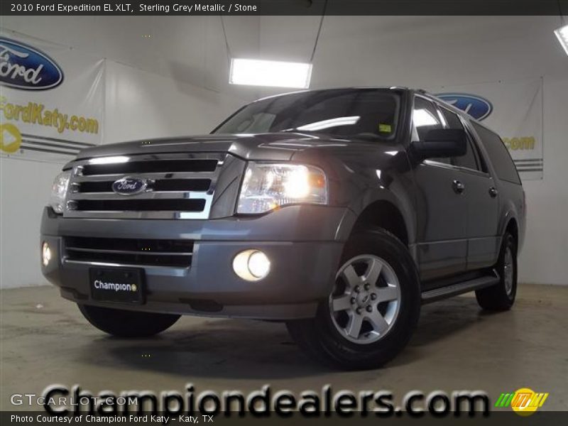 Sterling Grey Metallic / Stone 2010 Ford Expedition EL XLT