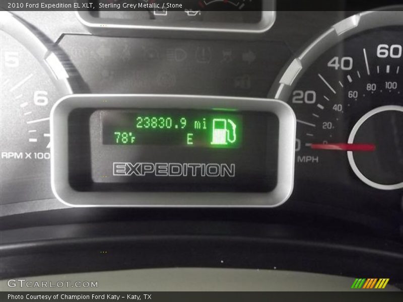 Sterling Grey Metallic / Stone 2010 Ford Expedition EL XLT