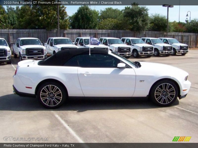  2010 Mustang GT Premium Convertible Performance White