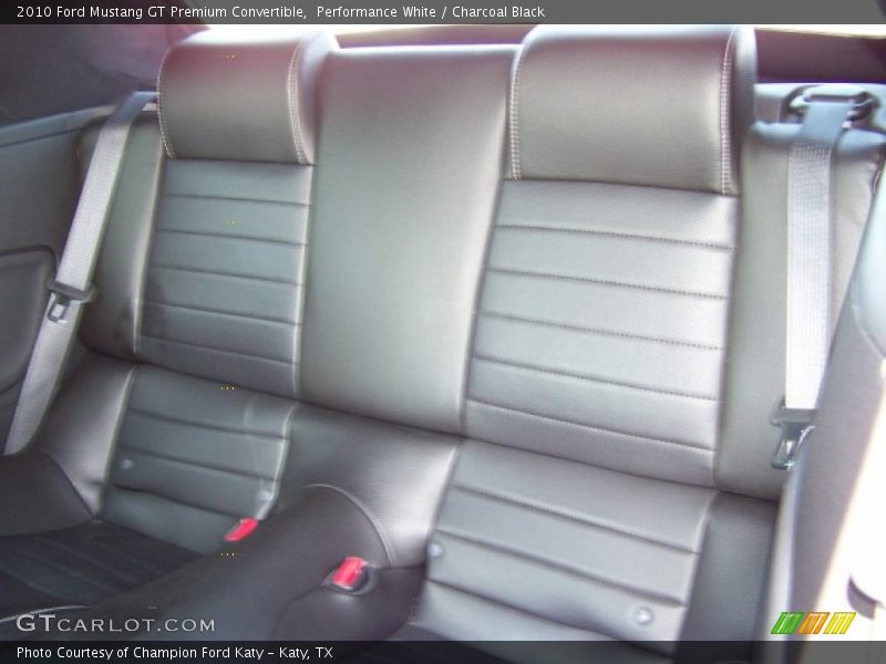 Performance White / Charcoal Black 2010 Ford Mustang GT Premium Convertible