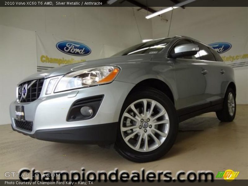 Silver Metallic / Anthracite 2010 Volvo XC60 T6 AWD