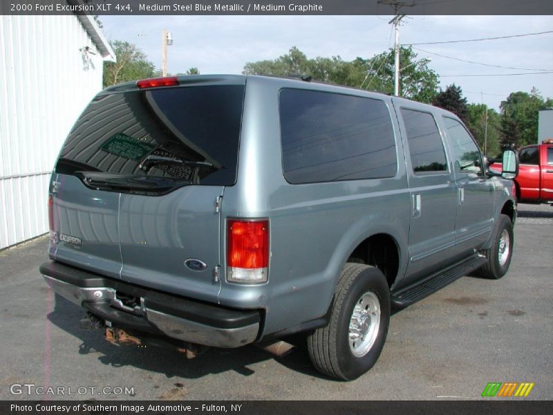 Medium Steel Blue Metallic / Medium Graphite 2000 Ford Excursion XLT 4x4