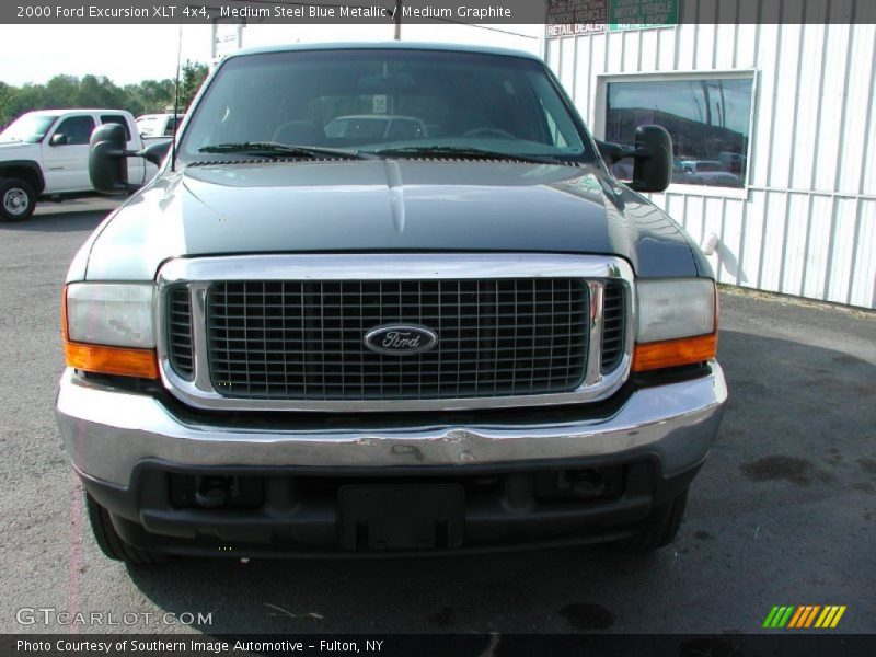 Medium Steel Blue Metallic / Medium Graphite 2000 Ford Excursion XLT 4x4