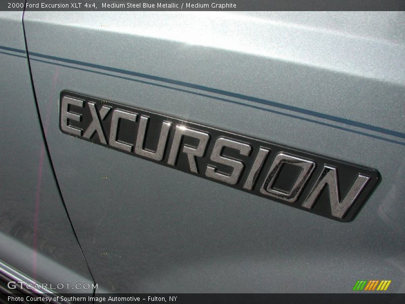 Medium Steel Blue Metallic / Medium Graphite 2000 Ford Excursion XLT 4x4