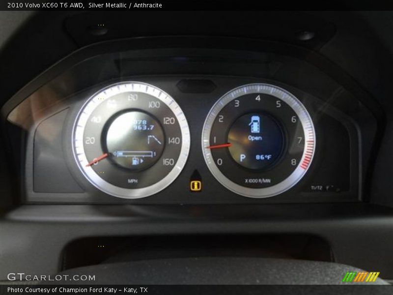 Silver Metallic / Anthracite 2010 Volvo XC60 T6 AWD
