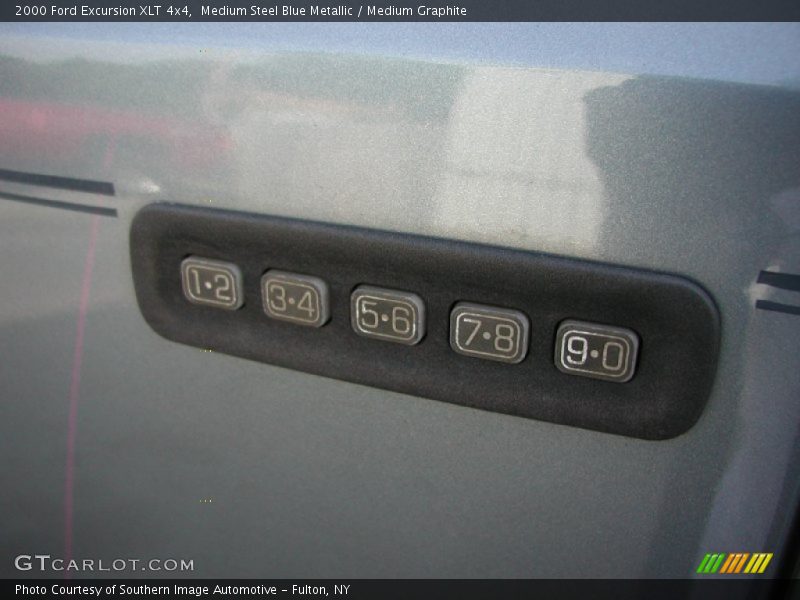 Medium Steel Blue Metallic / Medium Graphite 2000 Ford Excursion XLT 4x4
