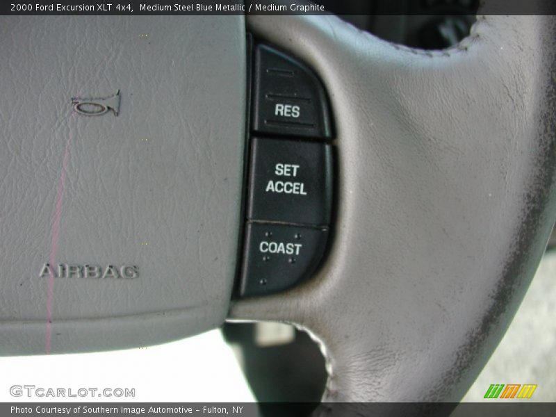 Medium Steel Blue Metallic / Medium Graphite 2000 Ford Excursion XLT 4x4