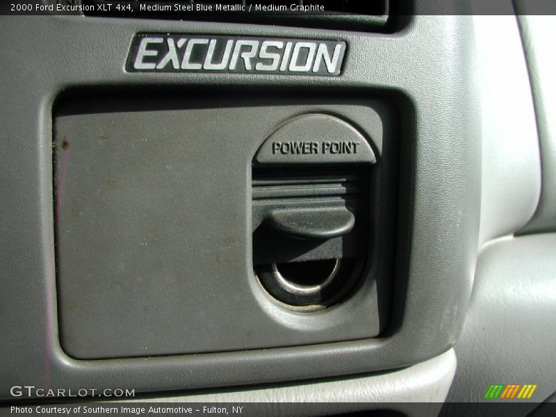 Medium Steel Blue Metallic / Medium Graphite 2000 Ford Excursion XLT 4x4