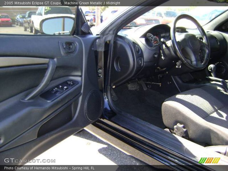 Machine Green Metallic / Midnight 2005 Mitsubishi Eclipse GT Coupe