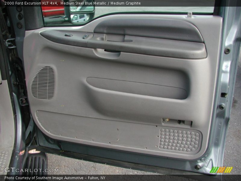 Medium Steel Blue Metallic / Medium Graphite 2000 Ford Excursion XLT 4x4