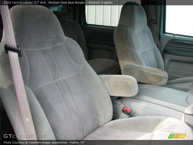 Medium Steel Blue Metallic / Medium Graphite 2000 Ford Excursion XLT 4x4