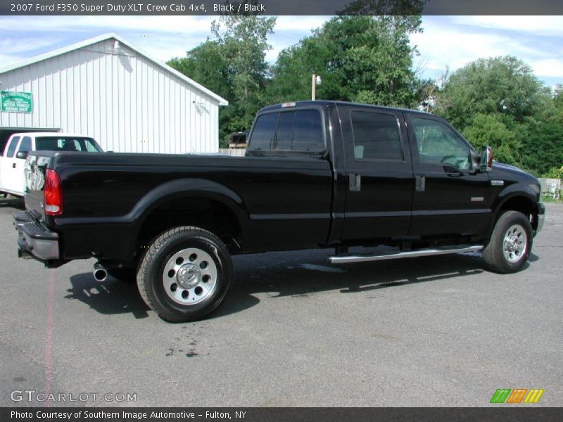 Black / Black 2007 Ford F350 Super Duty XLT Crew Cab 4x4