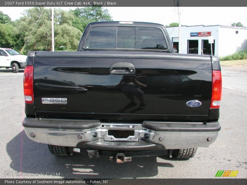 Black / Black 2007 Ford F350 Super Duty XLT Crew Cab 4x4