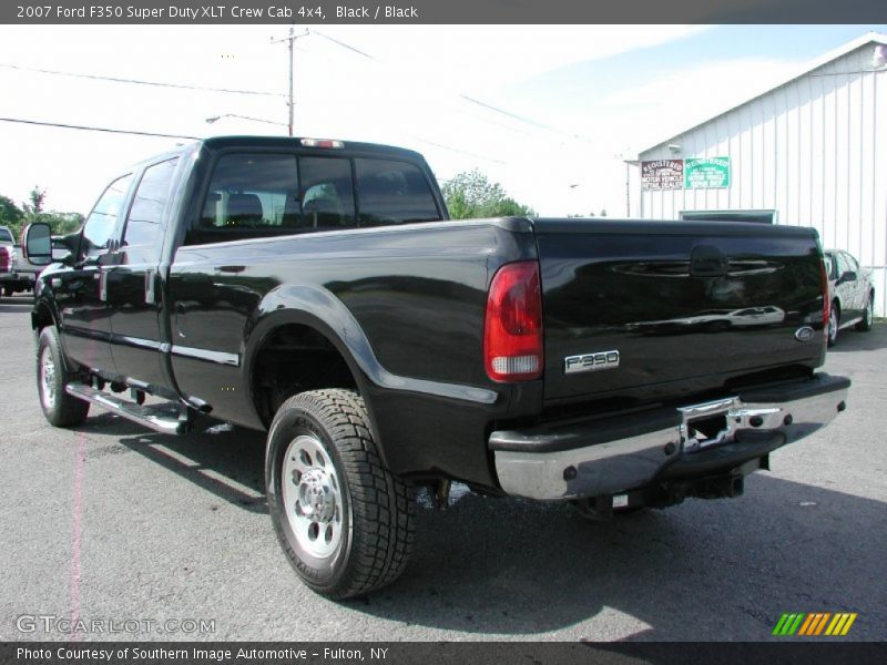 Black / Black 2007 Ford F350 Super Duty XLT Crew Cab 4x4