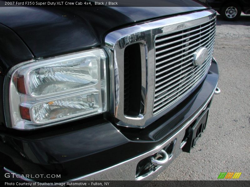 Black / Black 2007 Ford F350 Super Duty XLT Crew Cab 4x4