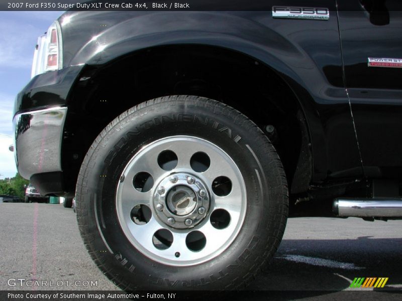 Black / Black 2007 Ford F350 Super Duty XLT Crew Cab 4x4