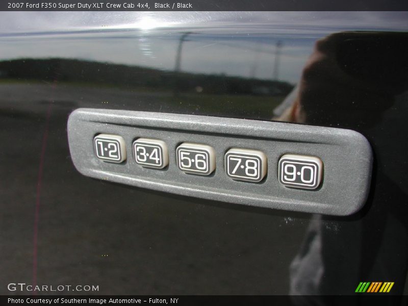 Black / Black 2007 Ford F350 Super Duty XLT Crew Cab 4x4