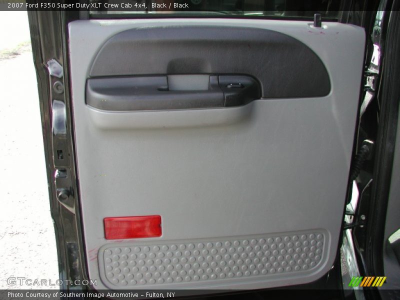 Black / Black 2007 Ford F350 Super Duty XLT Crew Cab 4x4
