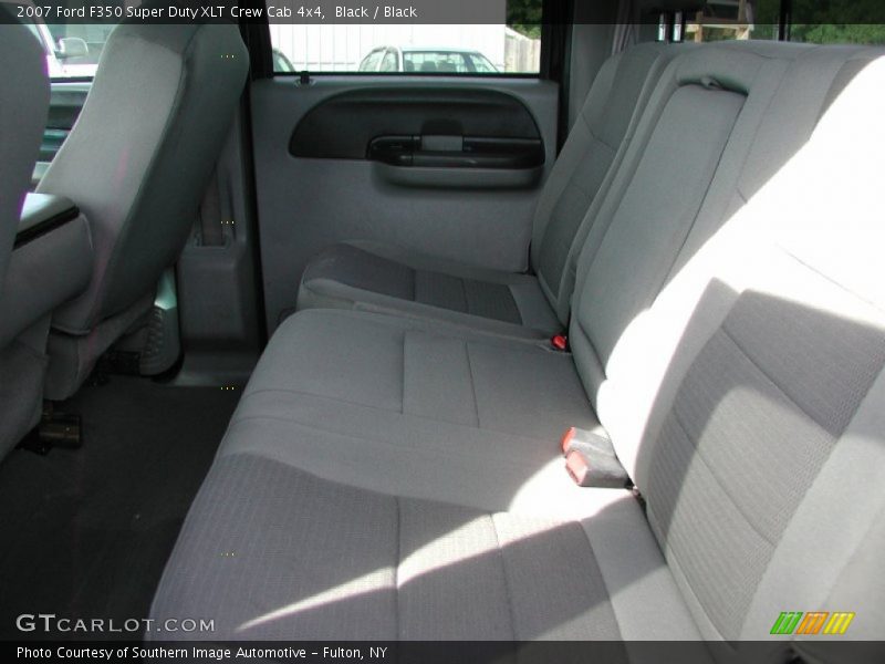 Black / Black 2007 Ford F350 Super Duty XLT Crew Cab 4x4