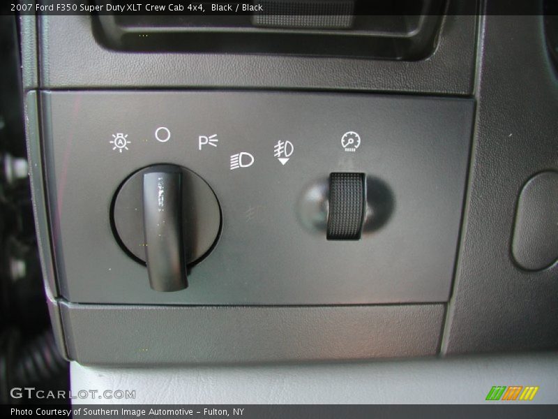 Black / Black 2007 Ford F350 Super Duty XLT Crew Cab 4x4