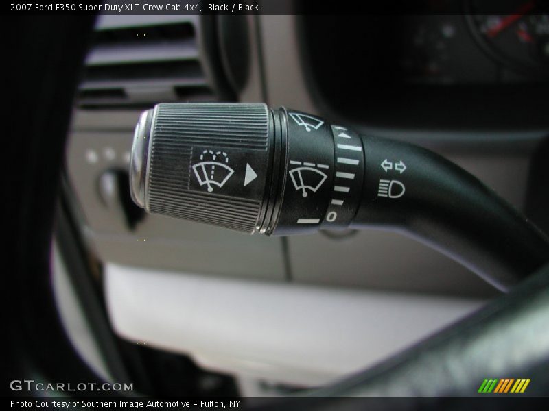 Black / Black 2007 Ford F350 Super Duty XLT Crew Cab 4x4