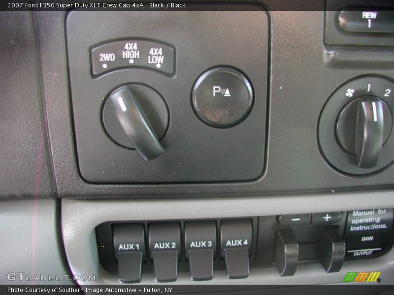 Black / Black 2007 Ford F350 Super Duty XLT Crew Cab 4x4