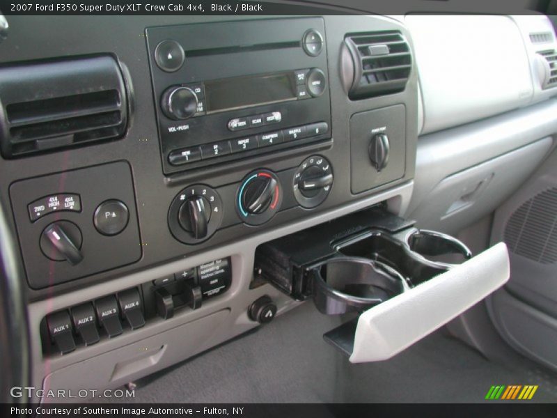 Black / Black 2007 Ford F350 Super Duty XLT Crew Cab 4x4