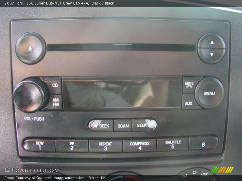 Black / Black 2007 Ford F350 Super Duty XLT Crew Cab 4x4