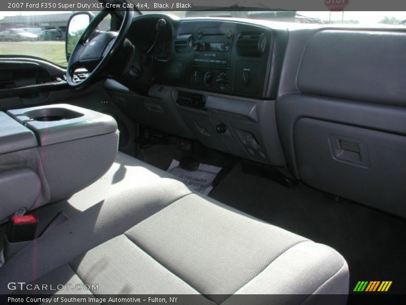 Black / Black 2007 Ford F350 Super Duty XLT Crew Cab 4x4