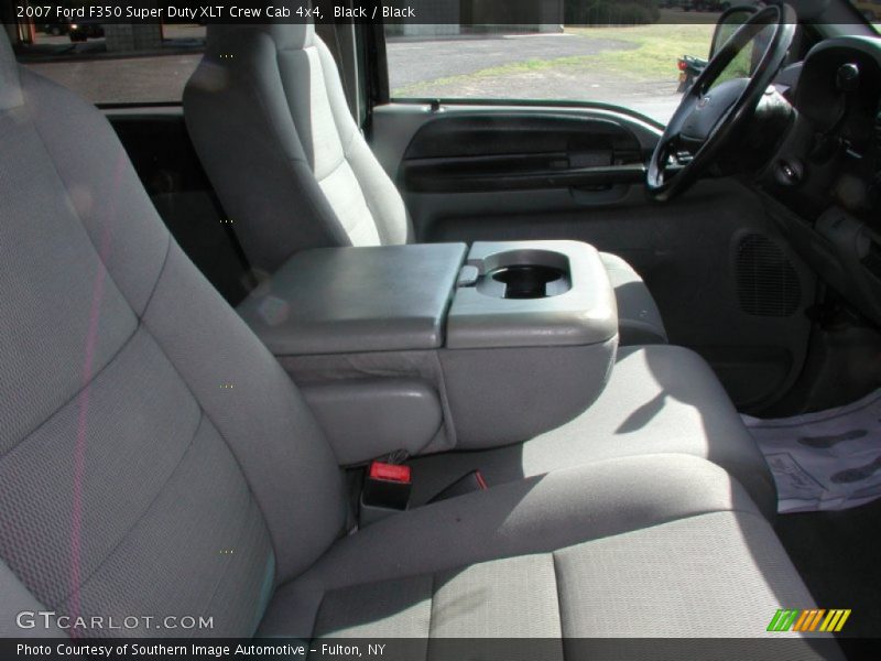 Black / Black 2007 Ford F350 Super Duty XLT Crew Cab 4x4
