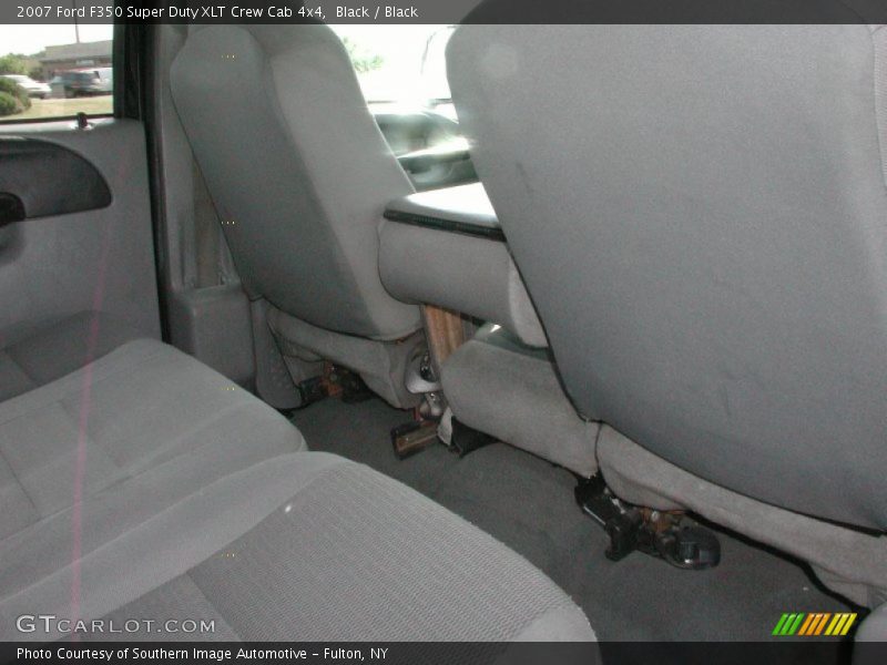 Black / Black 2007 Ford F350 Super Duty XLT Crew Cab 4x4